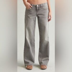 Pacsun Charlie Low Rise Baggy Bootcut Jeans in Gray - Size 29S